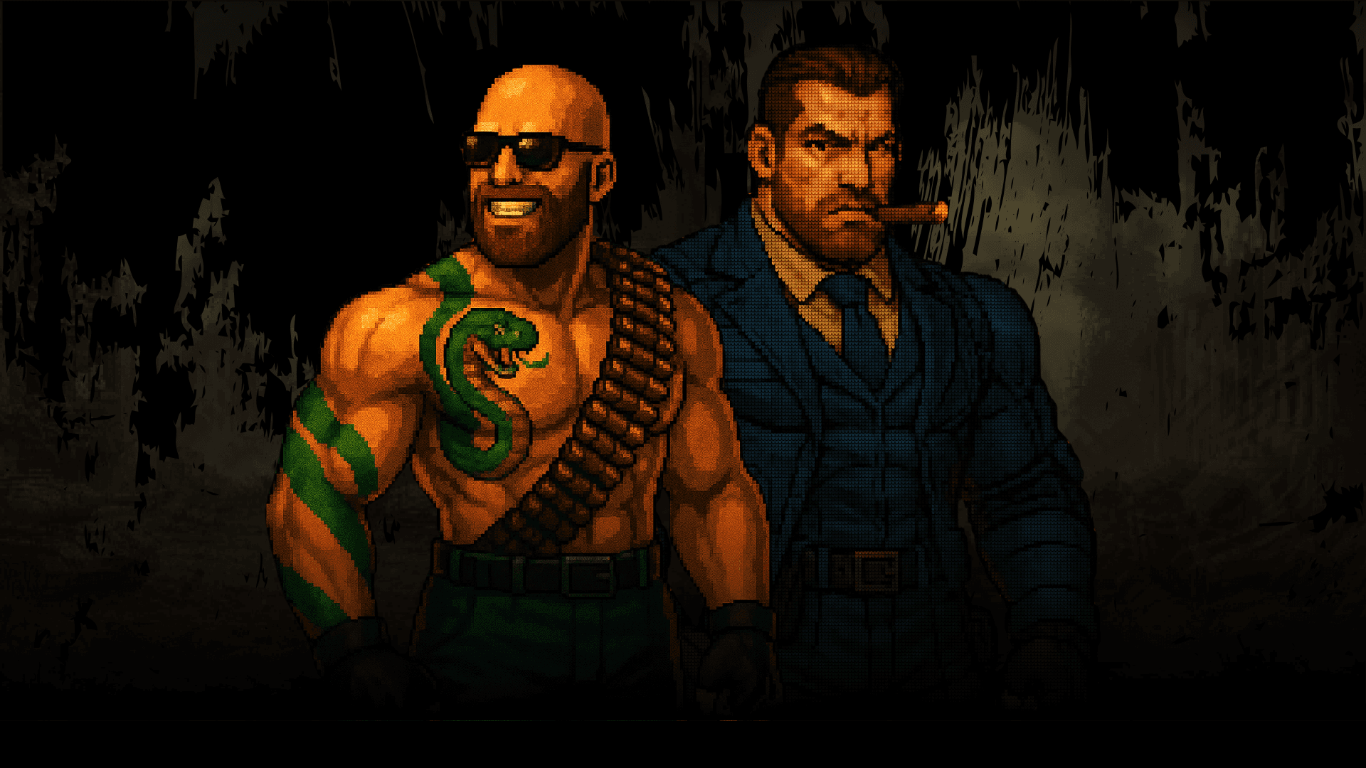 Top Striker Background